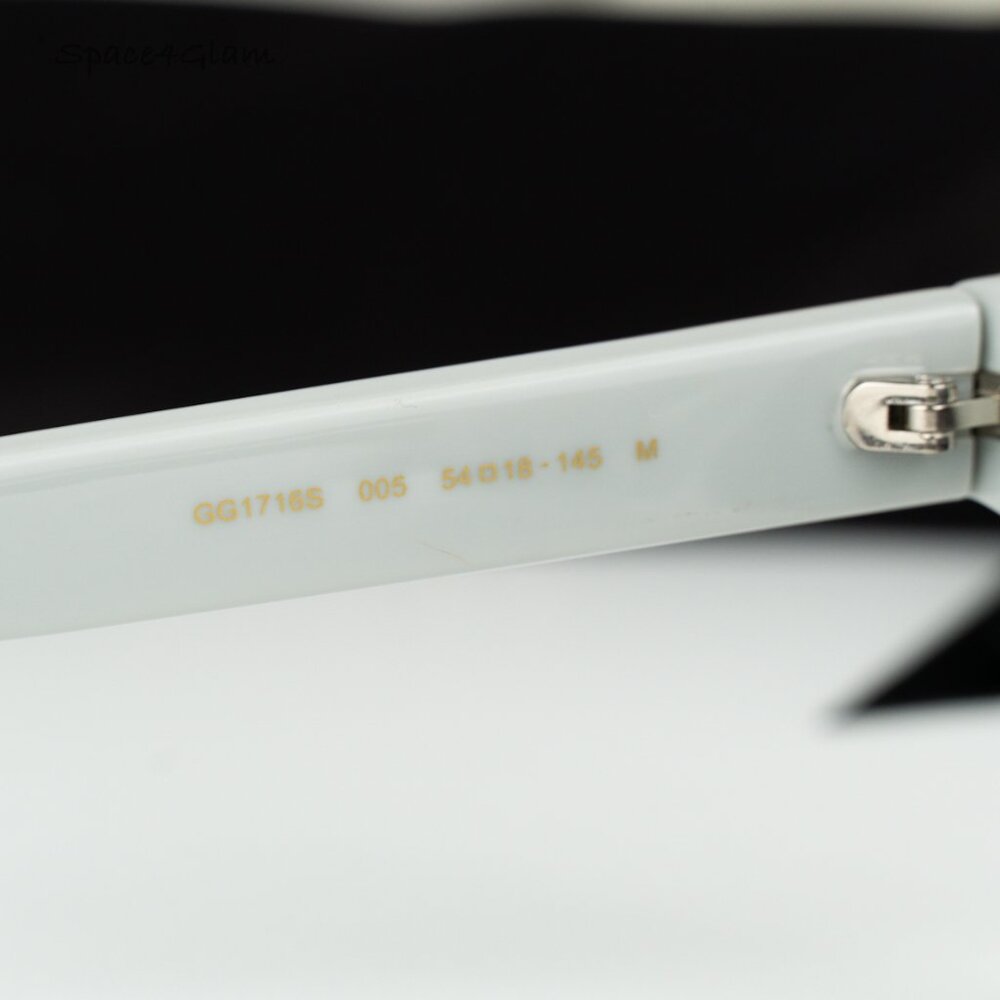 Gucci Men Sunglasses Grey Square GG1716S 005 BRAND NEW - Picture 5 of 7